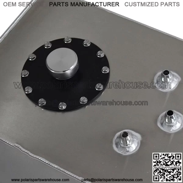 15 GALLON/57L ALUMINUM RACING/DRIFT FUEL CELL GAS TANK+CAP+LEVEL SENDER - Image 5
