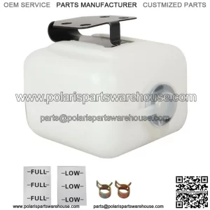 For Kubota Overflow Coolant Bottle W/ Bracket - Coolant Reservoir