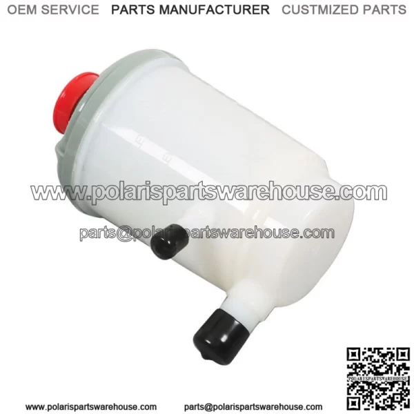 Power Steering Reservoir with cap For 2010-2011 Honda Accord Crosstour White - Image 2