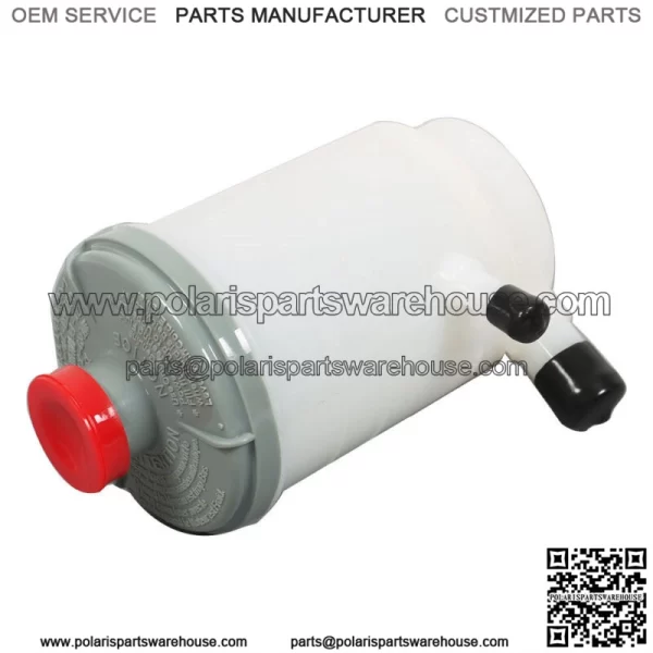 Power Steering Reservoir with cap For 2010-2011 Honda Accord Crosstour White - Image 4