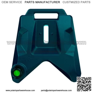 Fuel tank front Polaris scrambler color black 8L