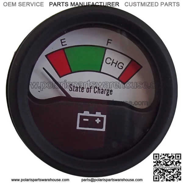 Golf Cart Battery Meter 48 volt for Club Car - Fits Yamaha