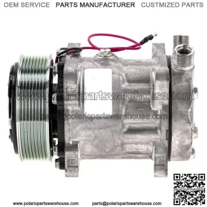 New OEM Sanden SD7H15 A/C AC Compressor 4711 with PV8 Clutch