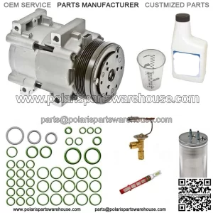 For Ford Windstar 1999-2003 Omega AC Compressor w/ A/C Repair Kit