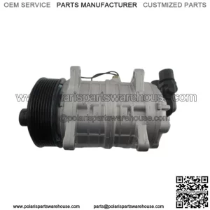 Heavy Duty Type TM16 AC Compressor  PV8  12volt Fits Steiger Tractor White Agro