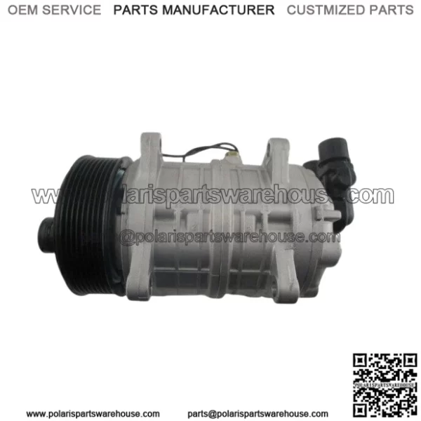 Heavy Duty Type TM16 AC Compressor  PV8  12volt Fits Steiger Tractor White Agro