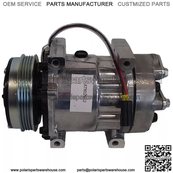 Comp w/Clutch Sanden Style MAXXUM Series 87802912 Fits Ford TS100A TS11 - Image 4