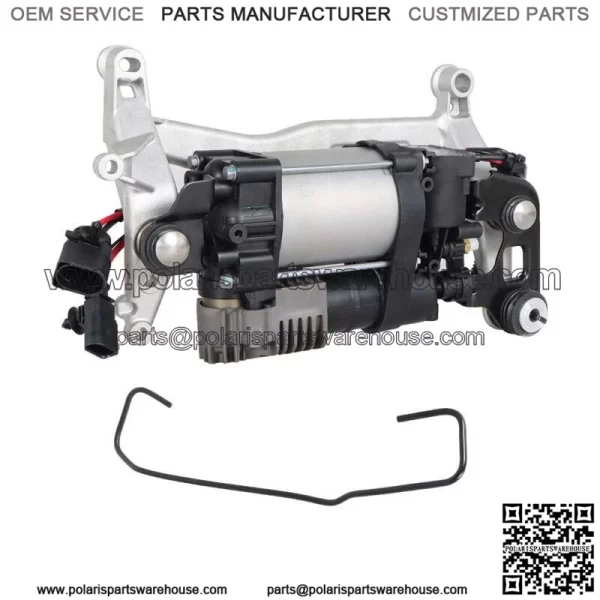 Air Suspension Compressor Pump Complete For 11-18 Porsche Cayenne VW Touareg