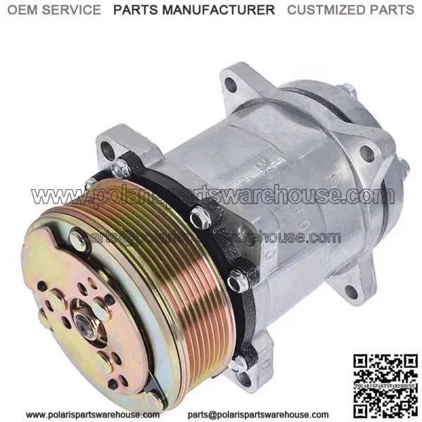 A/C Compressor With Clutch For 1985-1987 1988 1989 1990 Jeep Cherokee 2.1L 2.5L - Image 2