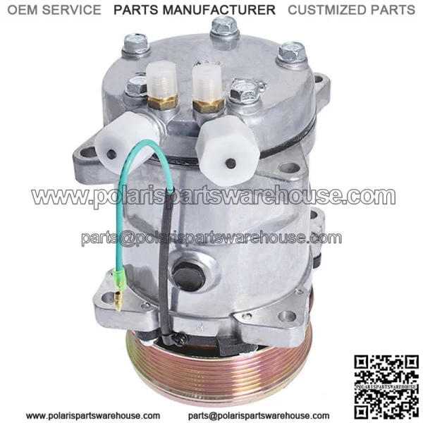 A/C Compressor With Clutch For 1985-1987 1988 1989 1990 Jeep Cherokee 2.1L 2.5L - Image 4