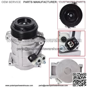 New A/C AC Compressor For 2008-2012 Buick Enclave Chevrolet Traverse GMC Acadia