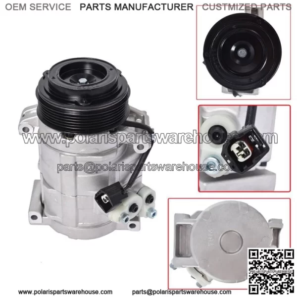 New A/C AC Compressor For 2008-2012 Buick Enclave Chevrolet Traverse GMC Acadia