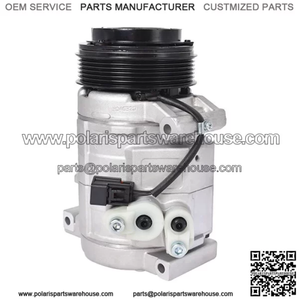 New A/C AC Compressor For 2008-2012 Buick Enclave Chevrolet Traverse GMC Acadia - Image 3