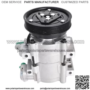 A/C AC COMPRESSOR W/CLUTCH For 2001-2004 2005 2006 Hyundai Santa Fe 2.7L V6