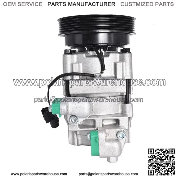 A/C AC COMPRESSOR W/CLUTCH For 2001-2004 2005 2006 Hyundai Santa Fe 2.7L V6 - Image 4