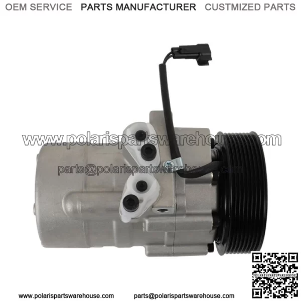 Diesel A/C Compressor w/Clutch For Ford F-250 F-350 F-450 F-550 Super Duty 6.7L - Image 2