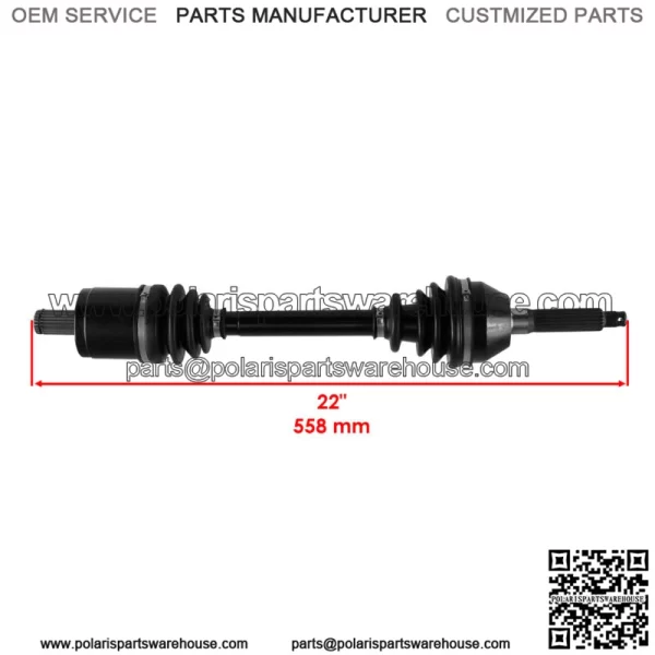Front Right CV Joint Axle for Polaris Sportsman 400 500 600 700 800 Mv7 2005 For: Polaris Sportsman 800 - Image 2