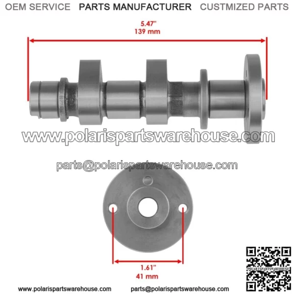 Exhaust & Intake Camshafts w/ Decompression for Polaris Sportsman 570 2014-2015 For: Polaris Sportsman 570 - Image 2