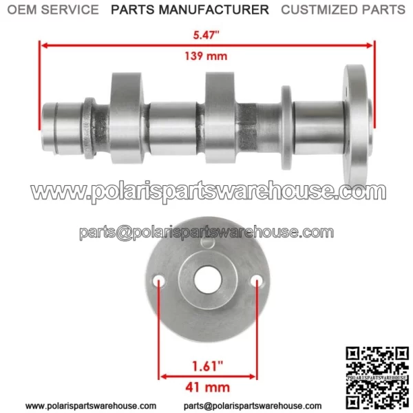 Intake Camshaft Fits Polaris Sportsman 570 2014 - 2021 3023632 1204291 1204836 For: Polaris Sportsman 570 - Image 2