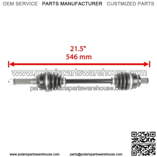 Front Rear Left and Right CV Joint Axle fits Polaris Sportsman 570 2015 - 2017 For: Polaris Sportsman 570 - Image 3