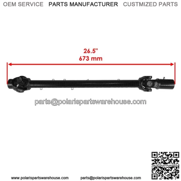 Front Prop Drive Shaft Assembly For Polaris SPORTSMAN 500 FOREST TRACTOR 11-14 For: Polaris Sportsman 570 - Image 3