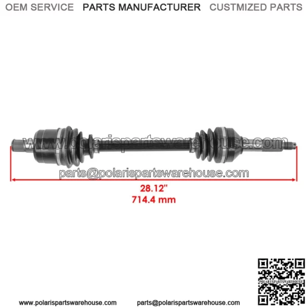 CV Axles For Kawasaki Teryx KRF800 2017-2023 Front And Rear For: More than one vehicle - Image 2