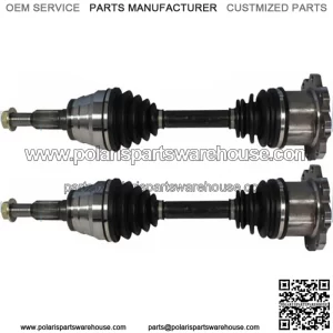 For  Silverado 2500 3500 HD GMC Sierra Front Pair CV Axle Joint Shaft (For: More than one vehicle)