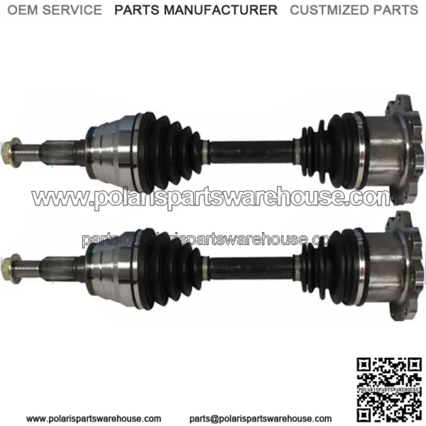 For  Silverado 2500 3500 HD GMC Sierra Front Pair CV Axle Joint Shaft (For: More than one vehicle)