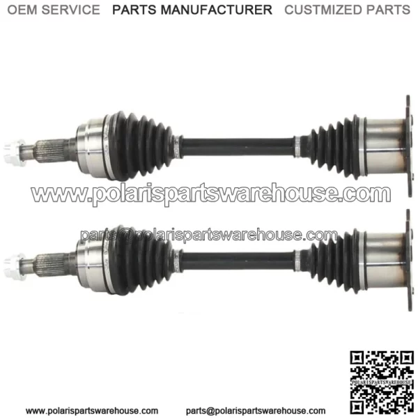 For Chevy Silverado 1500 GMC Sierra 1500 V8 Front CV Axle Shaft Assembly Pair 2 (For:  Silverado 1500)