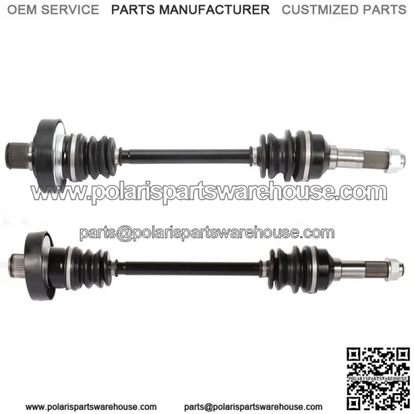 For 2006-2009 Yamaha Rhino 450 YXR450FA 4x4 2 Pcs Rear side CV Joint Axles (Fits: Yamaha Rhino 660)