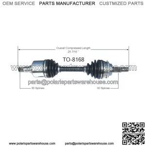 CV Axle Shaft TO-8168 Fits For Toyota Tacoma GX470 Front Left or Right (For: Toyota)