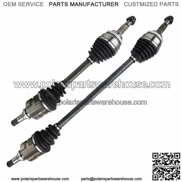 Pair Front CV Axle Shaft For 2003 2004 2005 2006-2008 Toyota Corolla Auto Trans. (For: Toyota) - Image 2
