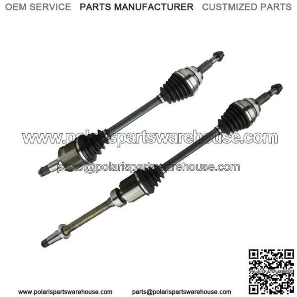 Pair Front CV Axle Shaft for 2004 05 2006 2007 2008 2009 2010 Toyota Sienna 2WD (For: Toyota)