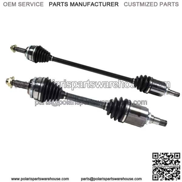 Front Driver & Passenger Pair CV Axle Shaft For Toyota Corolla Auto Trans 03-08 (For: Toyota)