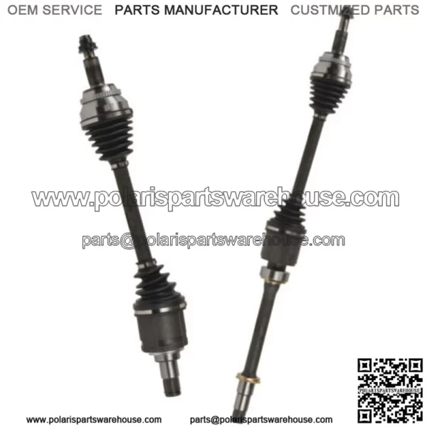 Front CV Axle Shaft Pair 2 for Toyota Venza 2010-2015 Lexus RX350 2011 RX450h V6 (For: Toyota)