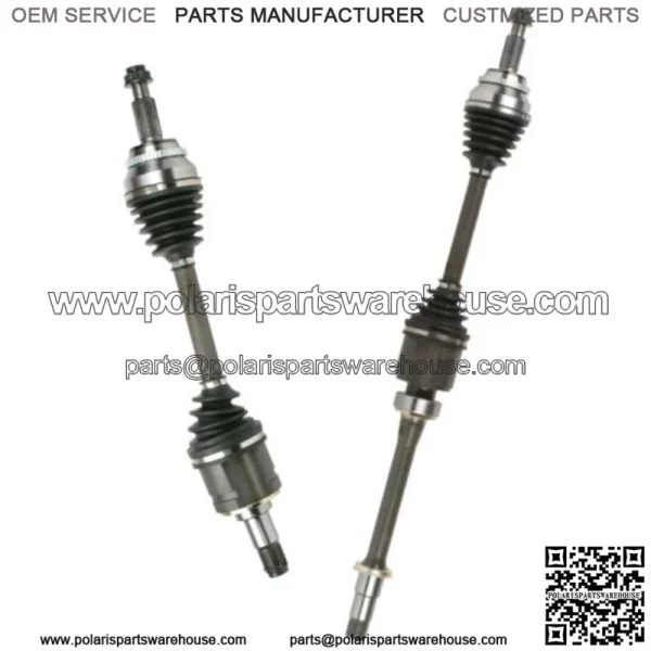 Front CV Axle Shaft Pair for RX350 RX330 Toyota Solara Highlander Camry 2.5 3.0L (For: Toyota)