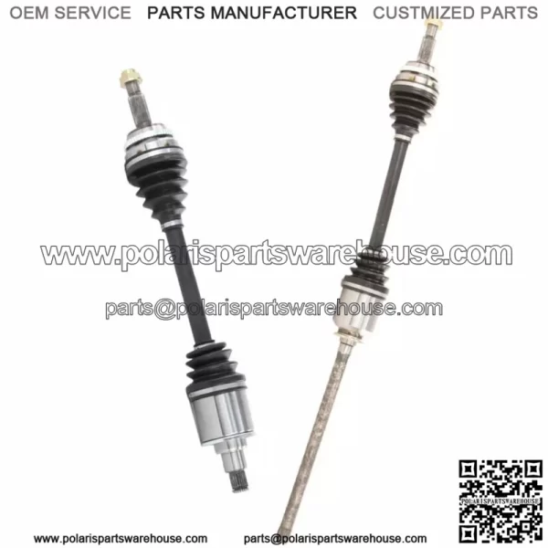 Front CV Axle Shaft Assembly Pair 2 for 2008-2013 Toyota Highlander 2.7L 3.5L V6 (For: Toyota)