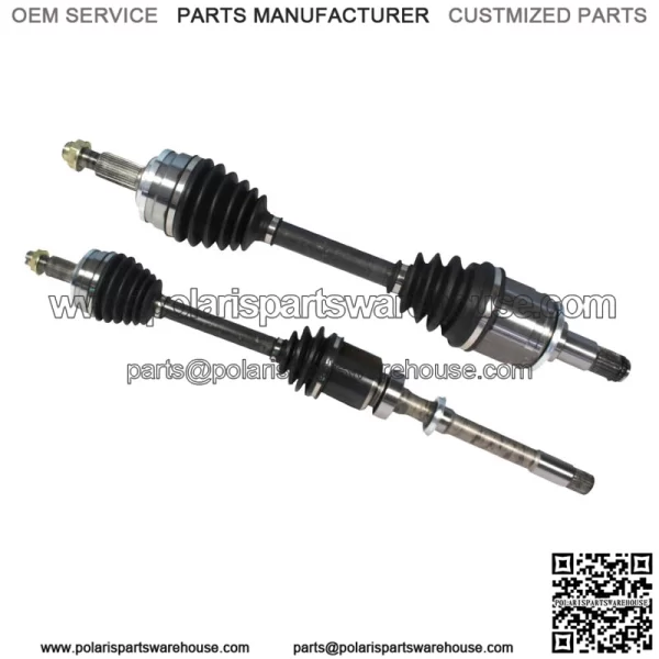 Front Driver & Passenger Pair CV Axle Shaft For Toyota RAV4 4WD V6 3.5L 2006-09 (For: Toyota)