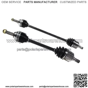 Front Driver & Passenger Pair CV Axle Shaft For Toyota Yaris FWD 2007-2014 (For: Toyota)