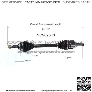 Front Left CV Axle Shaft Assembly For 2000-2003 Toyota Echo with ABS Scion 1.5L (For: Toyota)