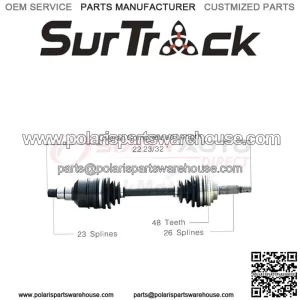 CV Axle Shaft for 1989-1991 Toyota Camry 2.0L L4 - Constant lq (For: Toyota)