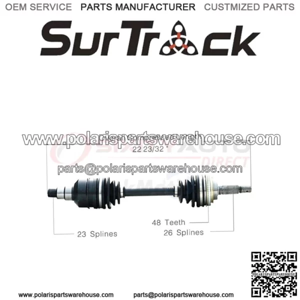 CV Axle Shaft for 1989-1991 Toyota Camry 2.0L L4 - Constant lq (For: Toyota)