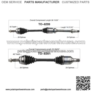 CV Axle Shaft For Toyota Camry 2014 2013 2012 (For: Toyota)