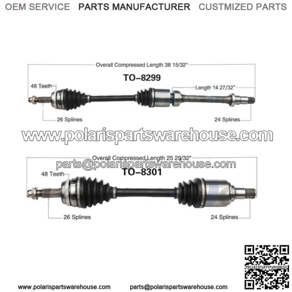 CV Axle Shaft For Toyota Camry 2014 2013 2012 (For: Toyota)