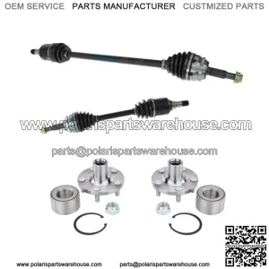 Front CV Axle Shaft Assembly Wheel Hub Bearing Kit for Vibe Matrix (For: Toyota)