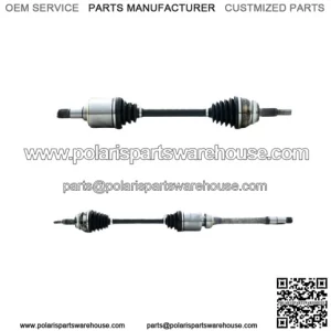 Front CV Joint Boot Axle Shafts Assemblies TrakMotive Set For Toyota Sienna FWD (For: Toyota)