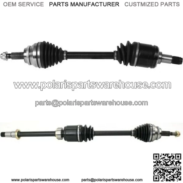 Front Right & Left CV Joint Axle Shafts Assemblies Kit Set For Toyota Sienna FWD (For: Toyota)