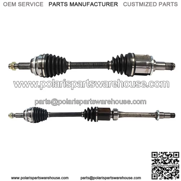 FRONT LEFT RIGHT CV AXLE Shaft GSP fits 2008-2010 TOYOTA HIGHLANDER(FWD) (For: Toyota) - Image 2