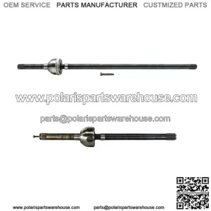 For Toyota Pickup 4Runner Land Cruiser 79-87 4WD 2 Front CV Axle Shafts Set (For: Toyota)