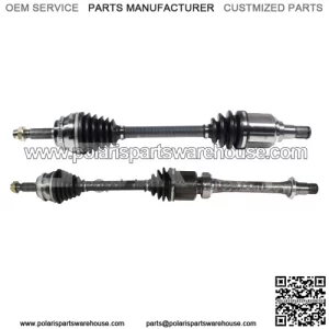 Front Pair CV Axle Joint Shaft Assembly for Toyota Highlander FWD 2.4L 2001-07 (For: Toyota)